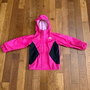 The North Face Pink Toddler DryVent Hard Shell (Size 4T)